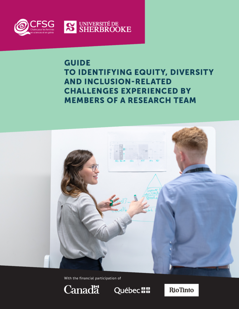 Guide to identifying equity, diversity and inclusion-related challenges experienced by members of a research team