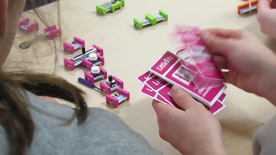 Défis des LittleBits conçus par Vincent Belletête