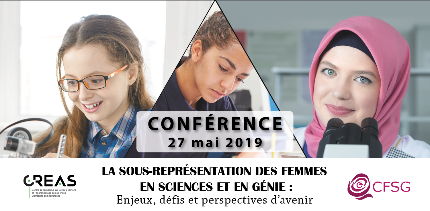 Conférence La sous-représentation des femmes en sciences et en génie : enjeux, défis et perspectives d'avenir
